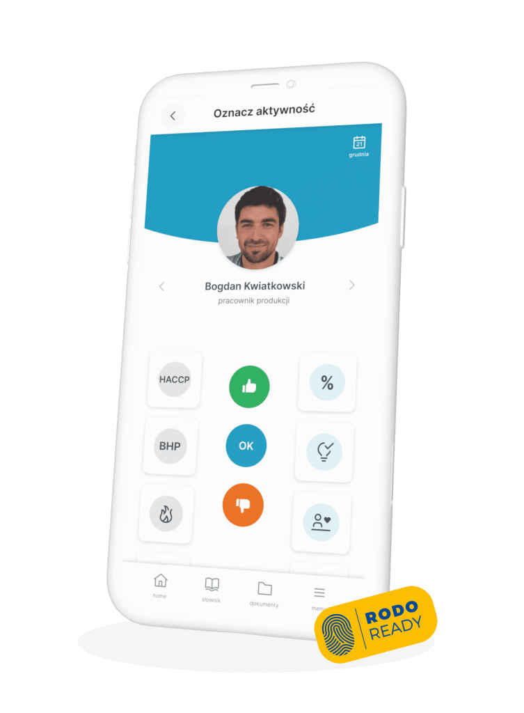 Feedback firma produkcyjna aplikacja