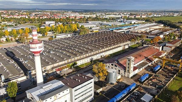 Zakład produkcyjny Greenbrier Poland w Świdnicy — zdjęcie z dokumentu źródłowego